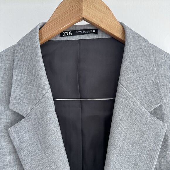 Zara Blazer Mens US 44 Sport Coat Regular Fit Suit Jacket Business Casual Formal - Picture 4 of 15